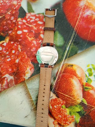 Orologio Fossil Uomo Verde e Marrone