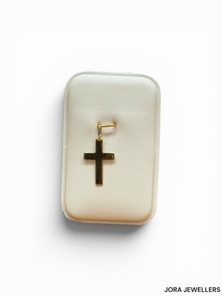 Colgante Cruz Oro 18K