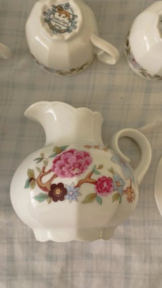 Juego de café Santa Clara de porcelana
