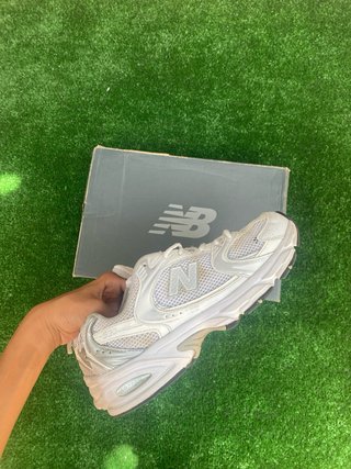 New Balance 530 Scarpe Argento e Bianco