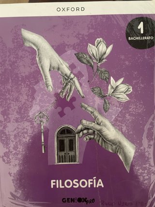 Filosofía 1º Bachillerato. Libro del estudiante...