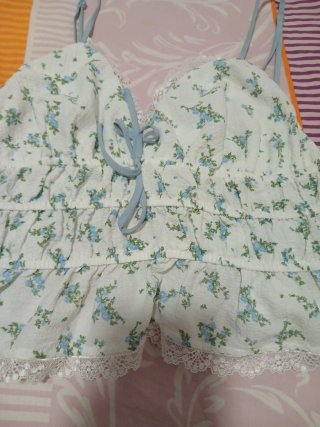 Blusa tirantes floral M