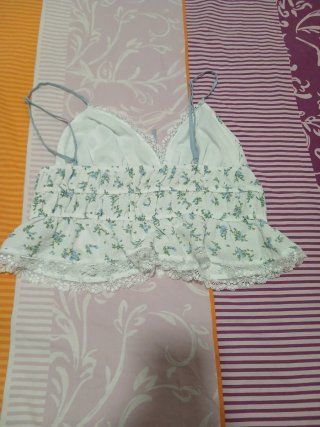 Blusa tirantes floral M