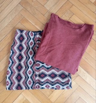 Minifalda Boho Ibiza Talla S