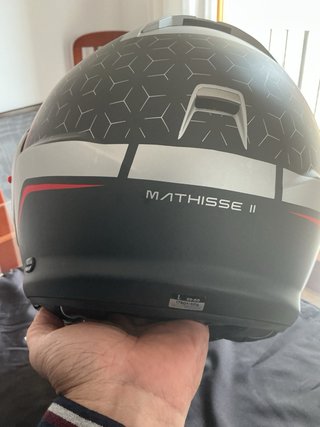 Casco Airoh Mathisse II Abatible Gris