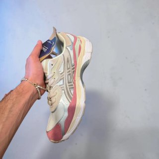 Zapatillas Asics Gel NYC Beige/Rojo
