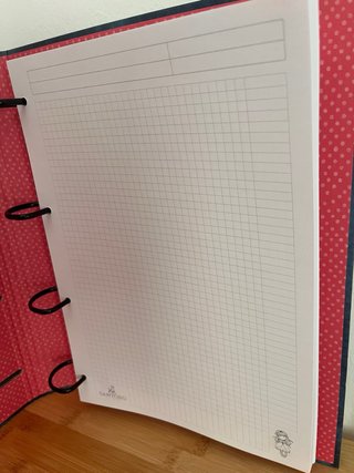 Carpeta A4 Santoro con anillas 120 hojas