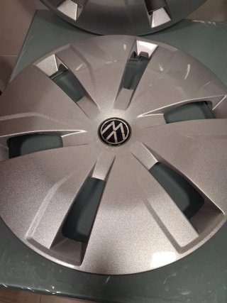 Tapacubo VW plateados