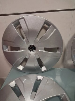 Tapacubo VW plateado