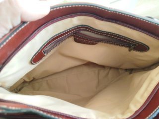 Bolso de piel Acacia marrón