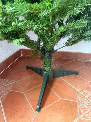 Árbol de Navidad artificial verde