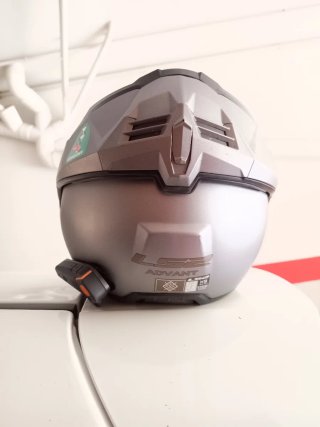 Casco Moto LS2 Advant KPA Gris