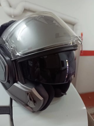 Casco Moto LS2 Advant KPA Gris