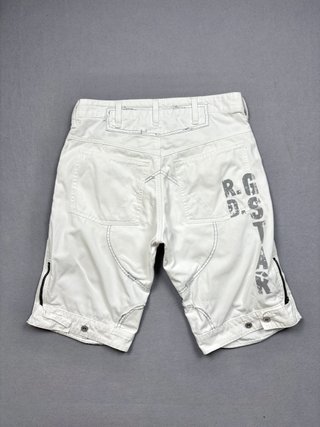 G-Star Raw Elwood bermuda blanca vintage M