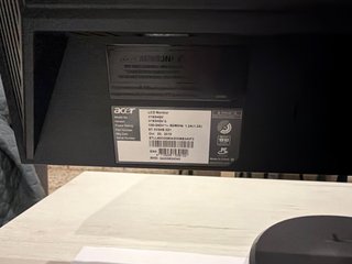 Monitor Acer Nero