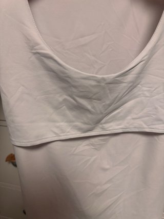 Camiseta tirantes blanca talla M,