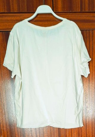 Blusa Frida Kahlo Beige Talla L