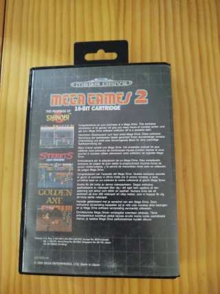 Cartucce giochi Mega Drive Sega Mega Games 2