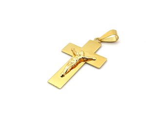 E1812891-58    Crucifijo Oro 18k
