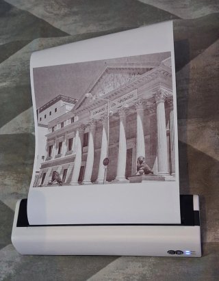 Impresora térmica inalámbrica A4