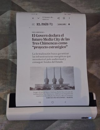 Impresora térmica inalámbrica A4