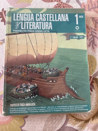 Lengua castellana y literatura, 1 BACH.