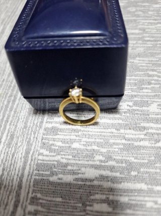 Anillo Oro Solitario Diamante