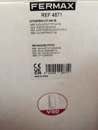 Kit Portero Automático Fermax VEO