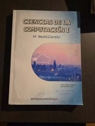 Ciencias de la computación I, 1o Bachillerato