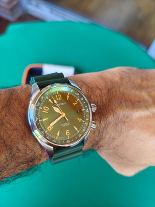 Reloj Milifortic Alpinist Automático Verde 39,5mm