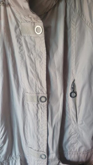 Chaqueta de entretiempo beige