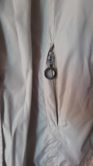 Chaqueta de entretiempo beige