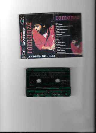 Musicassetta Andrea Bocelli - Romanza