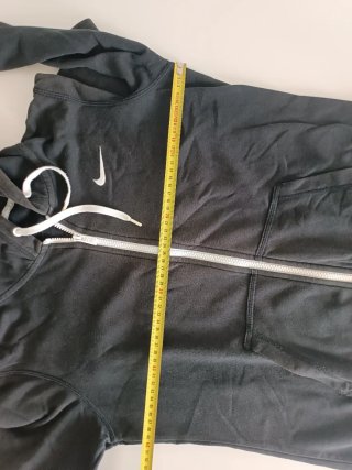 Sudadera Nike Negra con Cremallera