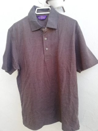 Polo Caballero Talla M Marrón
