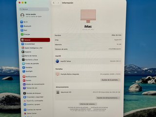 Apple iMac M1 - GARANTIA