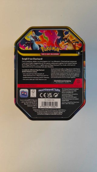 Scatola in metallo - Pokemon Trading card game