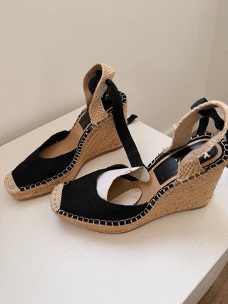 Alpargatas Zara Tacon Alto Talla 38