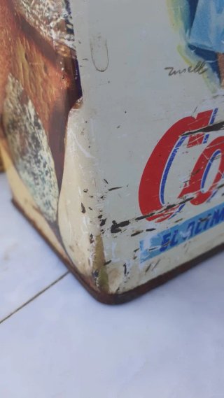 Caja Metálica Cola Cao Antigua