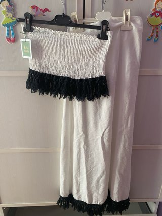 Conjunto Verano Blanco y Negro