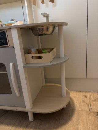 Cocina de juguete de madera