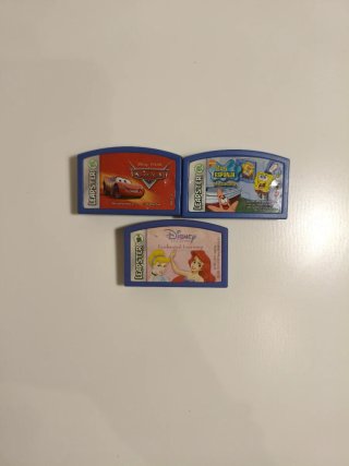 Consola Leapster Leap Frog + 3 Juegos