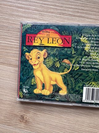 CD Banda Sonora El Rey León (Español) - Leer!