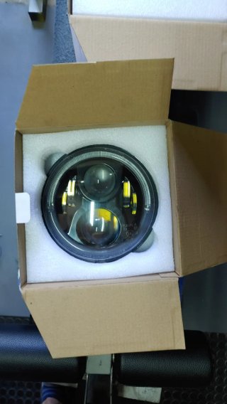 Faros LED 7" Jeep Wrangle
