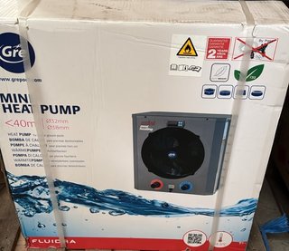 Bomba Calor Piscina Gre Mini HPM40