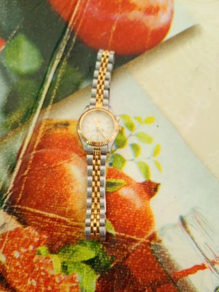 Orologio donna oro e argento