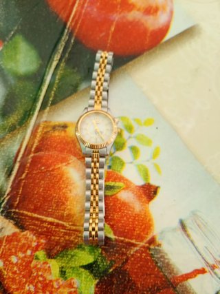 Orologio donna oro e argento