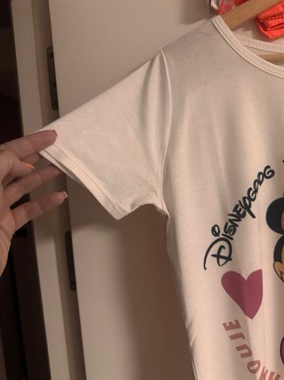 Camiseta Disney Minnie Mouse Rosa Talla M