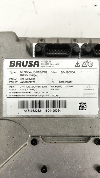 CONVERTIDOR/INVERSOR DE CORRIENTE SMART FORTWO COUPE (451) 9