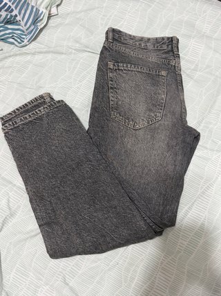 Pantalón vaquero gris Bershka Como nuevo 1 uso